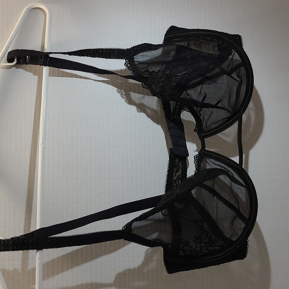 38 D blush bra with underwire